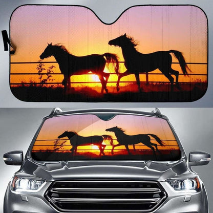 Auto Sun Shades - Horse