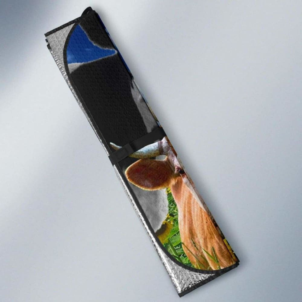 Auto Sun Shades - Cow