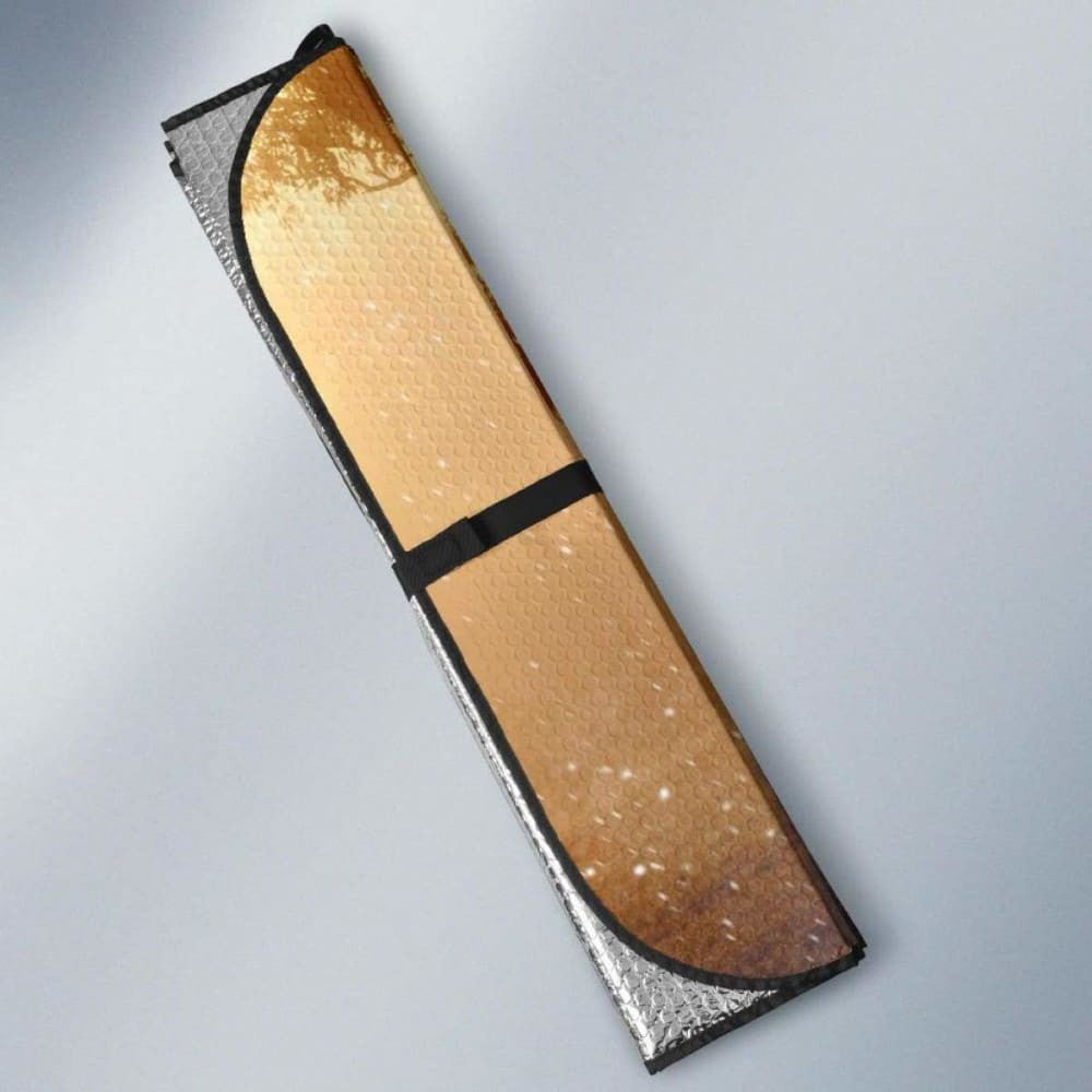 Red Deer Sun Light ForestK Car Sun Shade