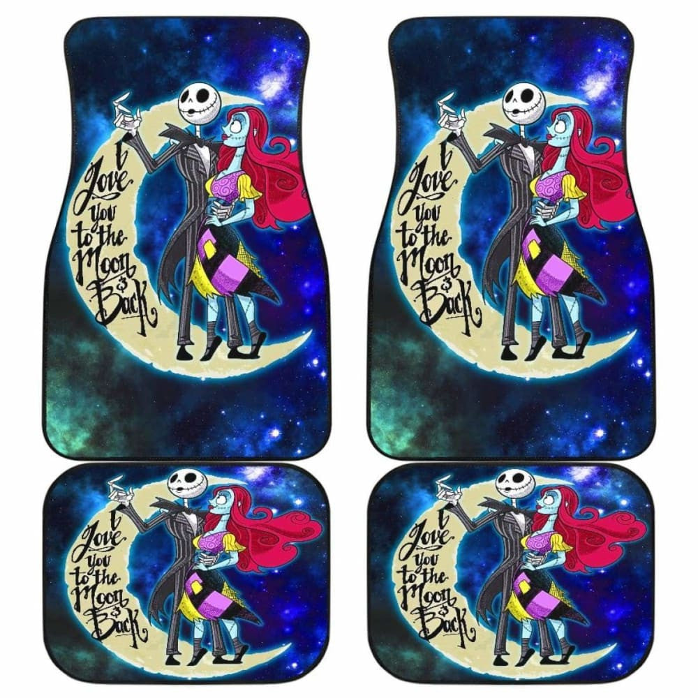 Jack & Sally The Nightmare Before Christmas Car Floor Mats