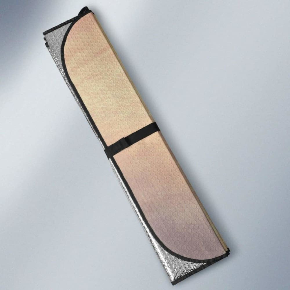 Car Sun Shade With Wolf Morning Glow