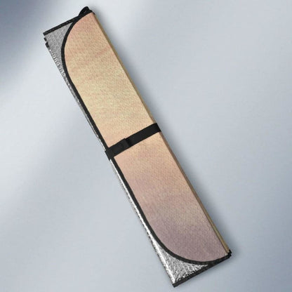 Car Sun Shade With Wolf Morning Glow