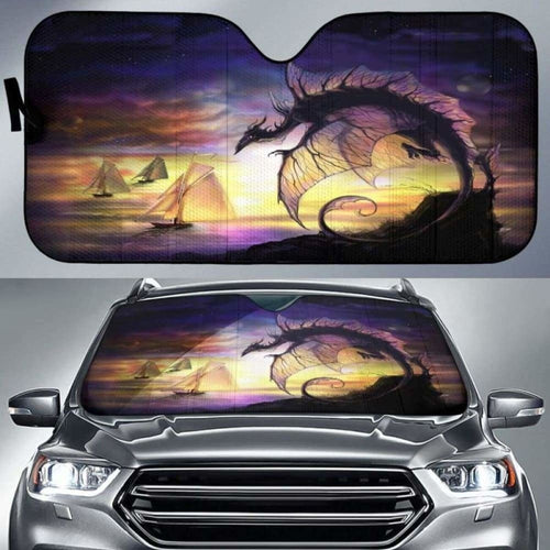 Dragon Sunset Sun Shade