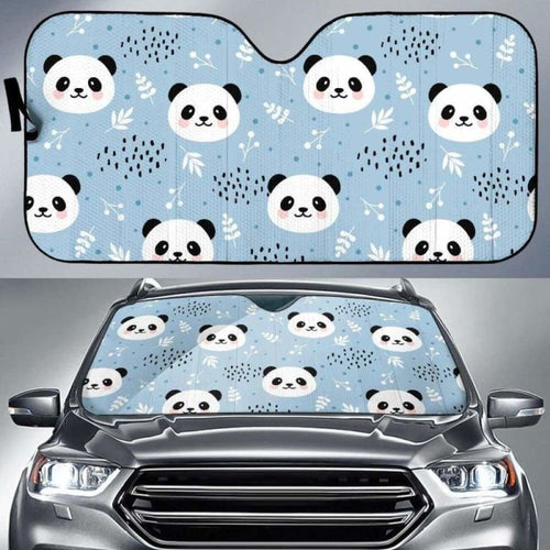 Cute Panda Pattern Car Auto Sun Shades