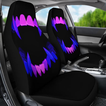 Scary Teeth Halloween Car Seat Covers