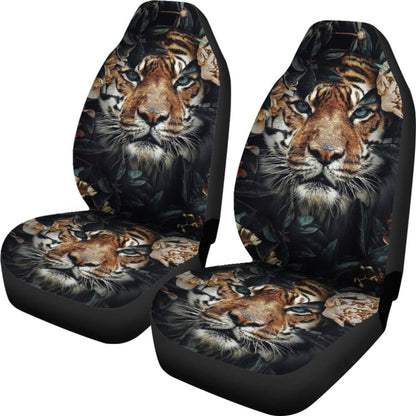 Tiger Flower Car Seat Covers Amazing Gift Ideas