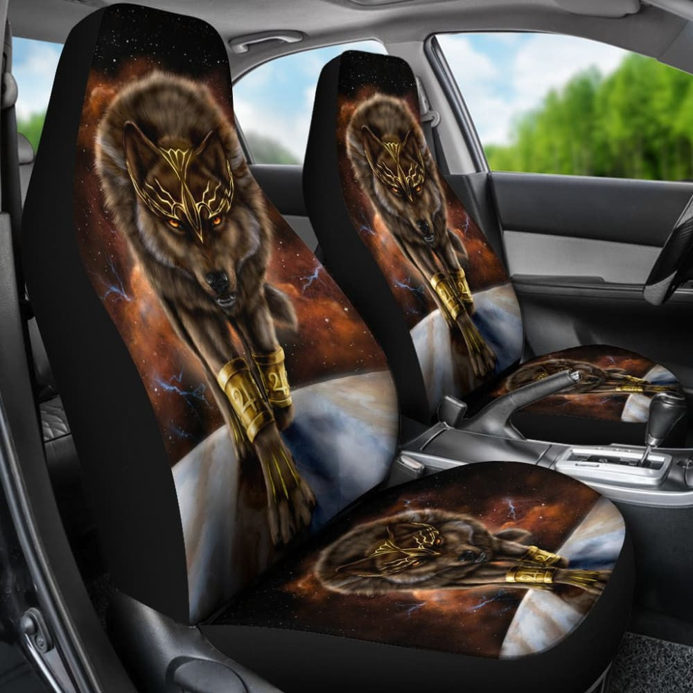 Bold Wolf Car Seat Covers