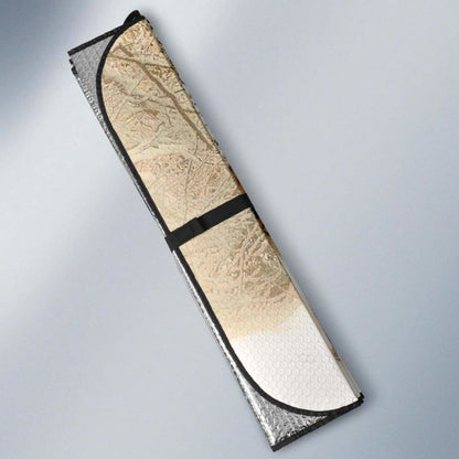 Tiger Tiger Cub Baby Tiger SnowK Car Sun Shade