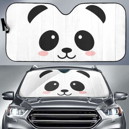 Panda Funny Car Sun Shades