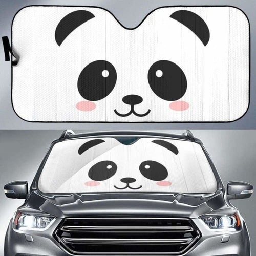 Panda Funny Car Sun Shades