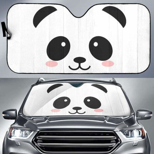 Panda Funny Car Sun Shades