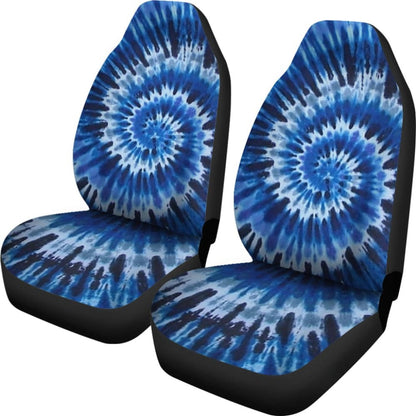 Abstract Tie Dye Car Seat Covers