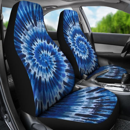 Abstract Tie Dye Car Seat Covers