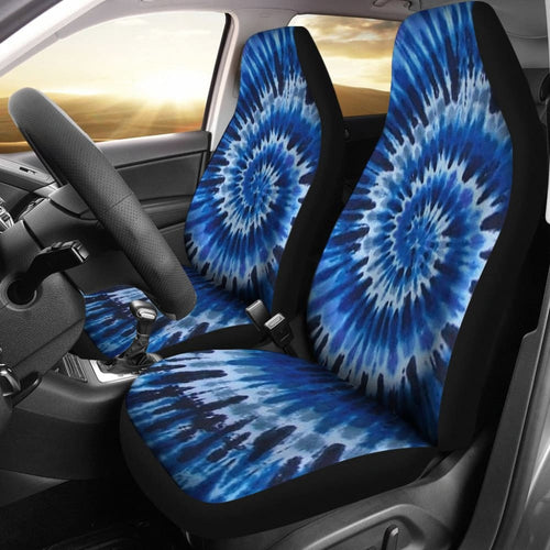 Abstract Tie Dye Car Seat Covers
