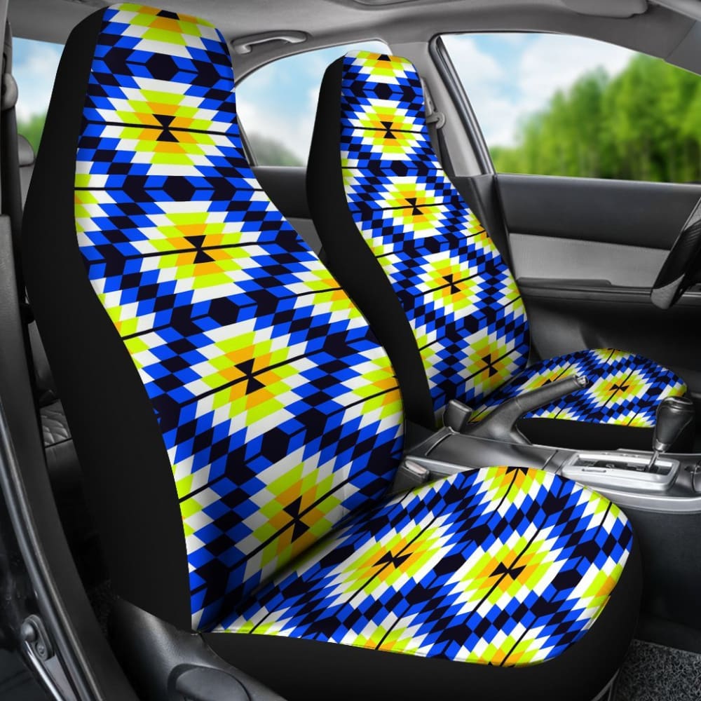 Colorful Aztec Car Seat Covers