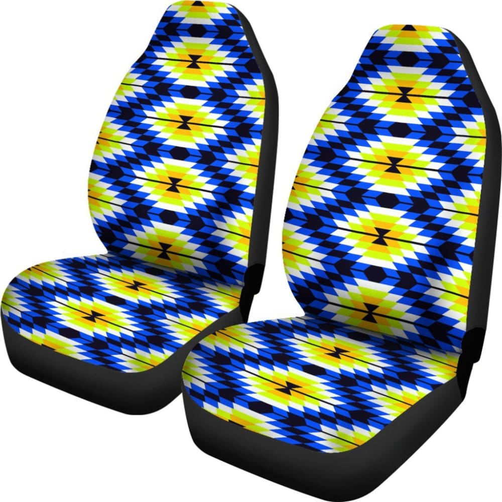Colorful Aztec Car Seat Covers