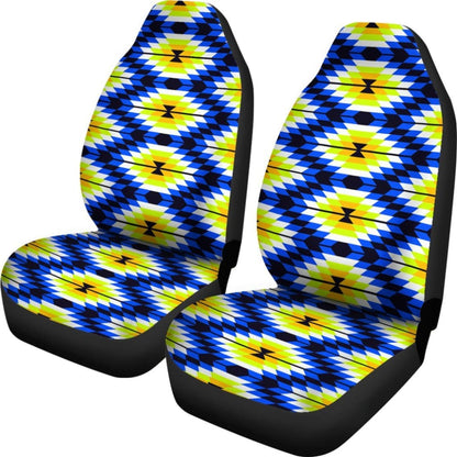 Colorful Aztec Car Seat Covers