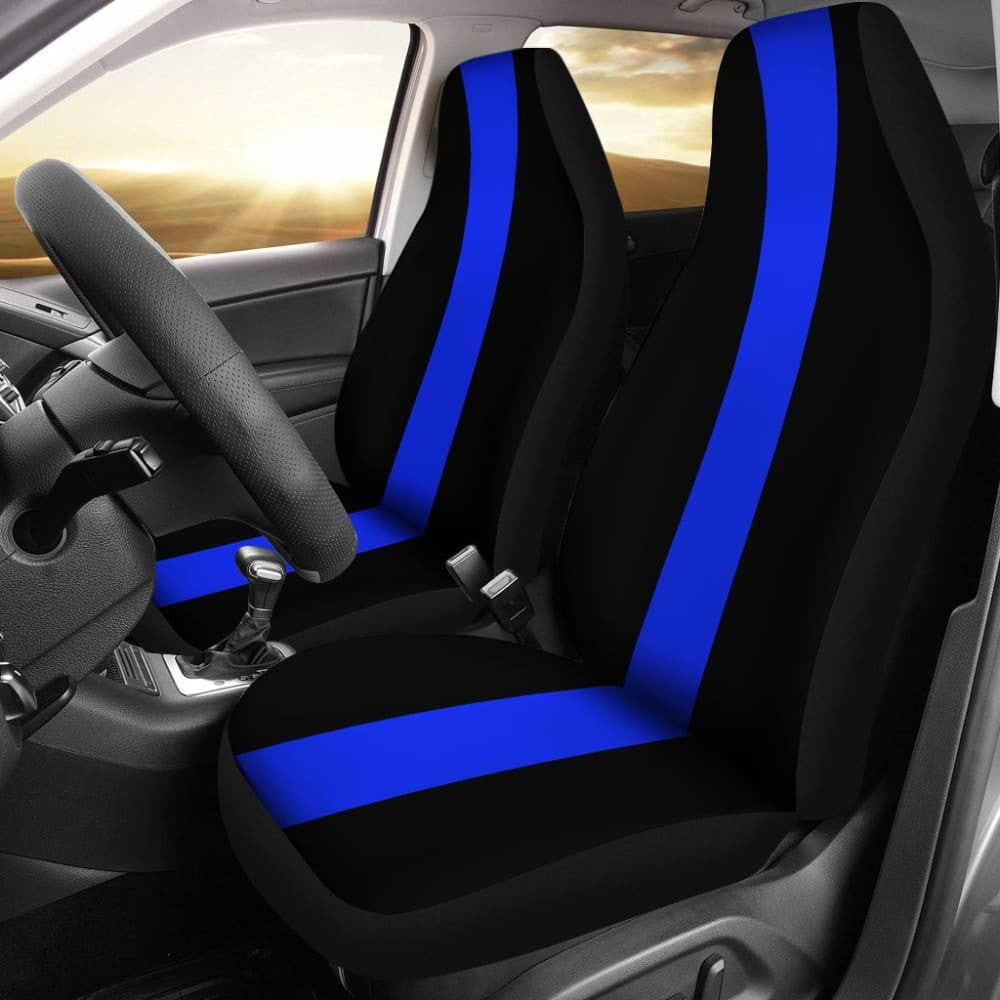 Thin Blue Line Car Seat Covers Amazing Gift Ideas
