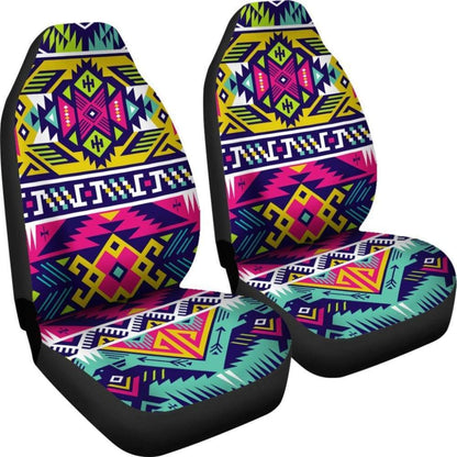 Colorful Aztec Car Seat Covers