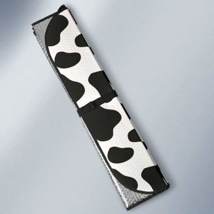 Cow Skin Pattern Car Auto Sun Shades