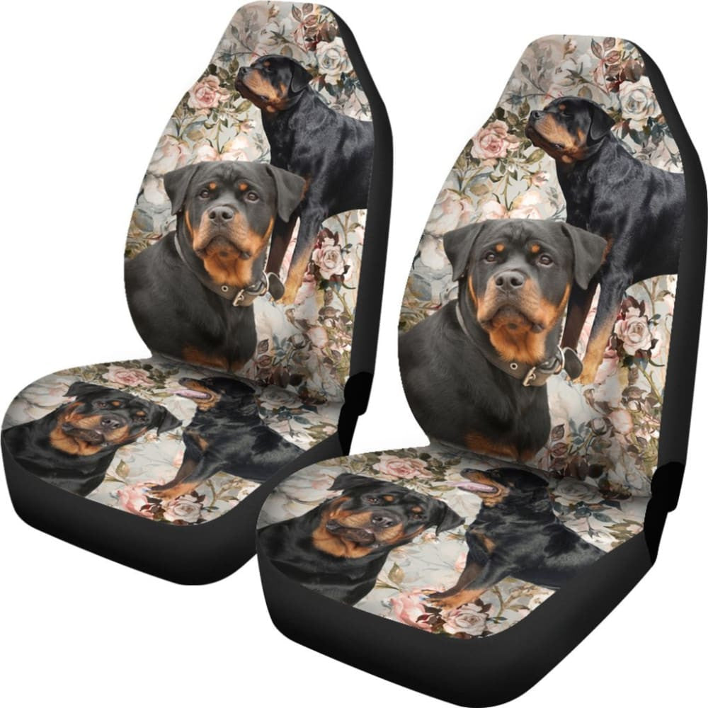 Rottweiler Dog Christmas Birthday Gift - Car Seat Covers