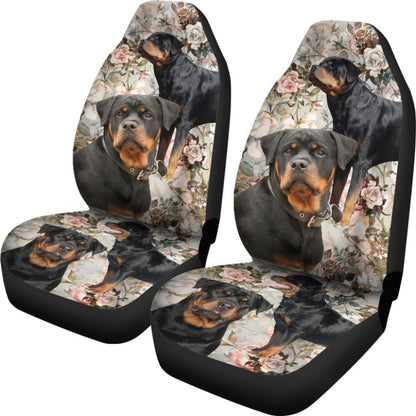 Rottweiler Dog Christmas Birthday Gift - Car Seat Covers