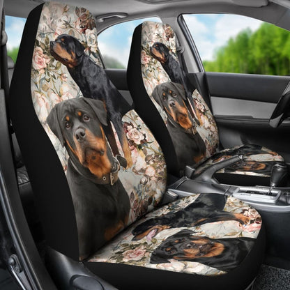 Rottweiler Dog Christmas Birthday Gift - Car Seat Covers