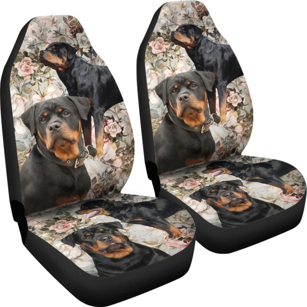 Rottweiler Dog Christmas Birthday Gift - Car Seat Covers