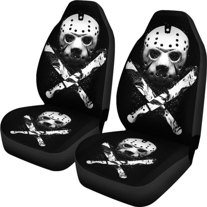 Jason Voorhees Horror Fan Gift Car Seat Covers