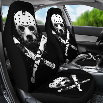 Jason Voorhees Horror Fan Gift Car Seat Covers