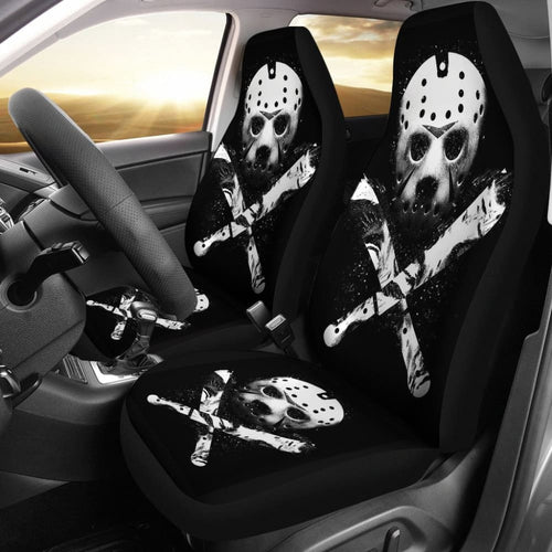 Jason Voorhees Horror Fan Gift Car Seat Covers