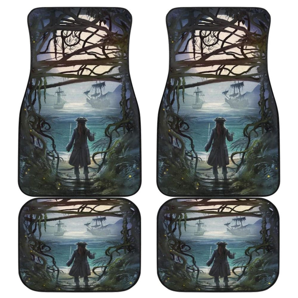 Pirates Of The Caribbean Jack Sparrow Car Floor Mats