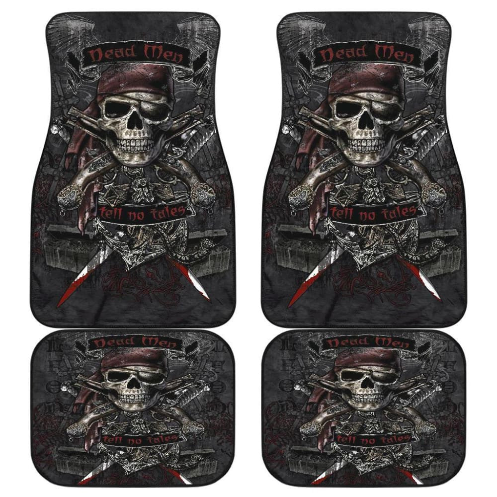 Jack Sparrow Dead Men Tell No Tales Car Floor Mats