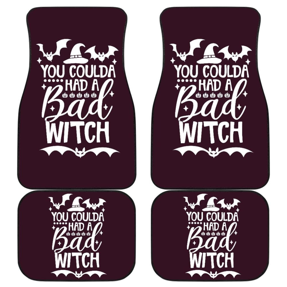 You Coulda Had A Bad Witch Car Floor Mats