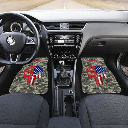 US Marine Corps Car Floor Mats Custom USMC Patriotic Gifts Idea
