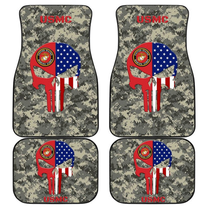US Marine Corps Car Floor Mats Custom USMC Patriotic Gifts Idea