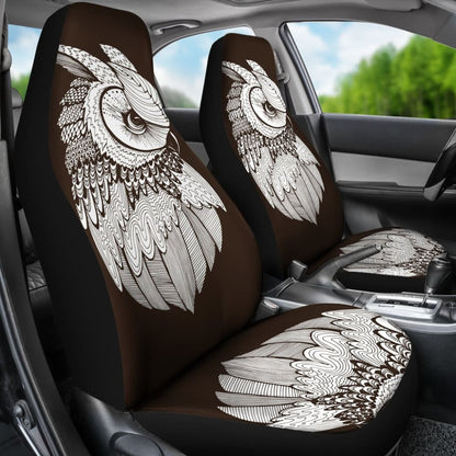 Owl Gazing Car Seat Covers