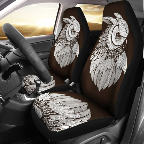 Owl Gazing Car Seat Covers