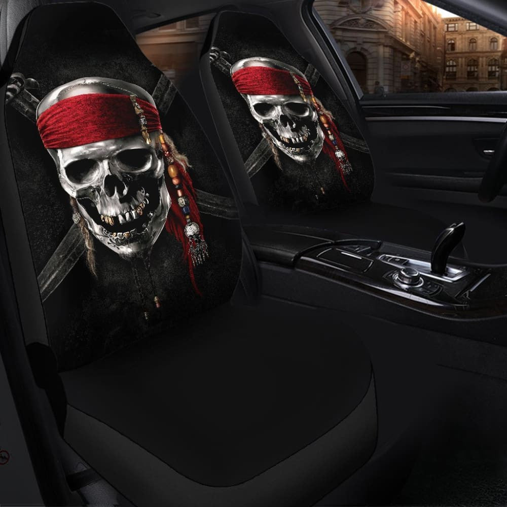Pirates Of The Caribbean Skull Car Seat Covers