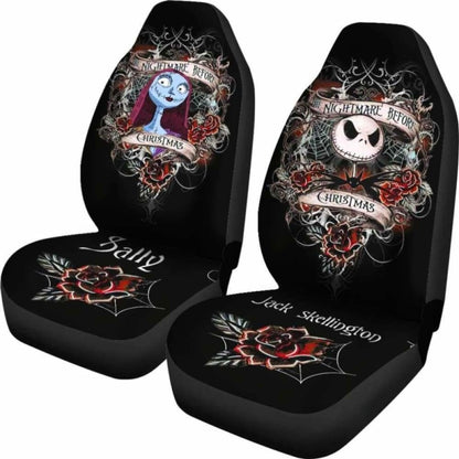 Jack Skellington & Sally Car Seat Cover