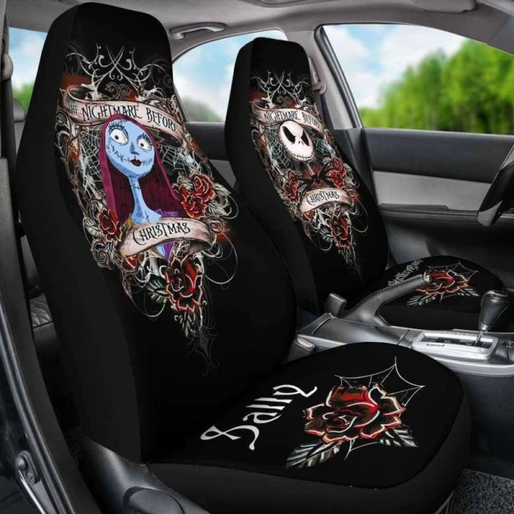 Jack Skellington & Sally Car Seat Cover