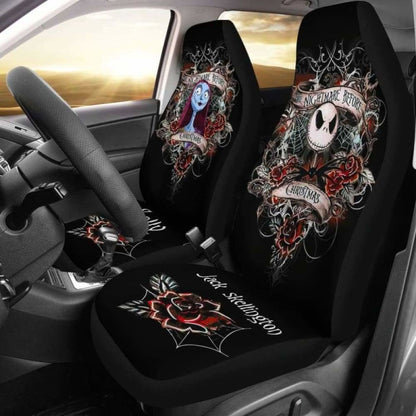 Jack Skellington & Sally Car Seat Cover