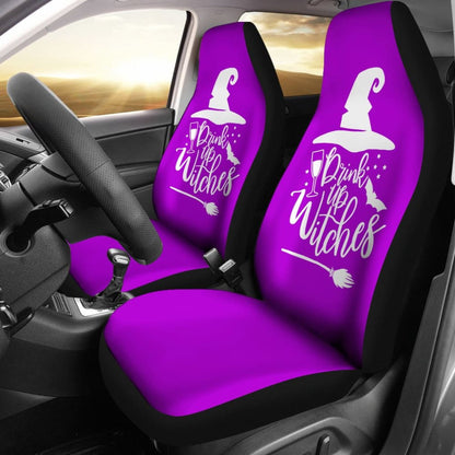 Drink Up Witches Halloween Car Seat Covers