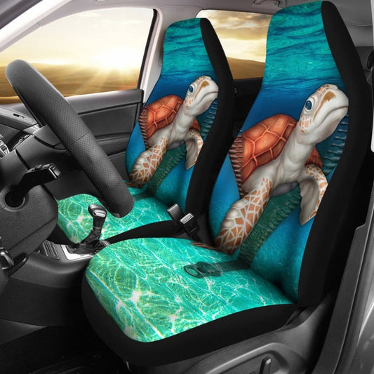 Turtle Car Seat Covers Turtle On A Zipper