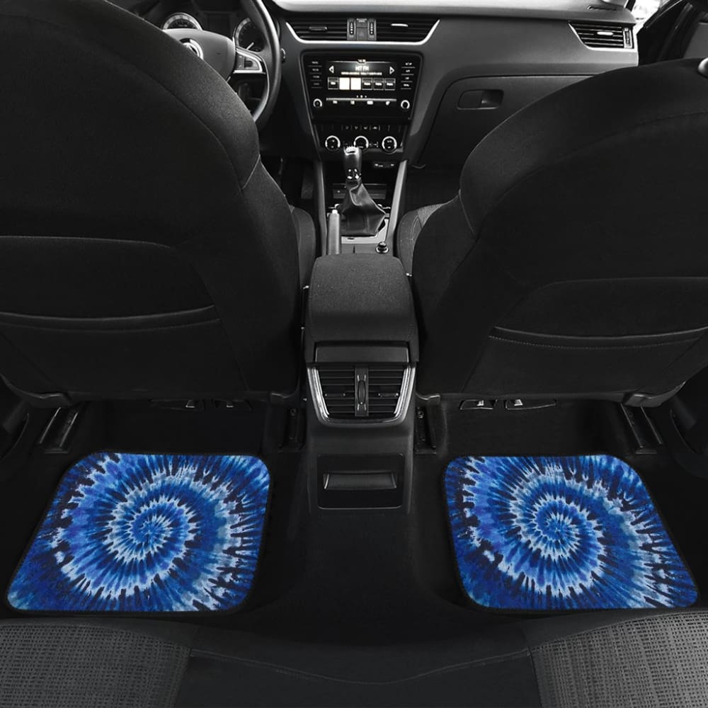 Abstract Tie Dye Car Floor Mats