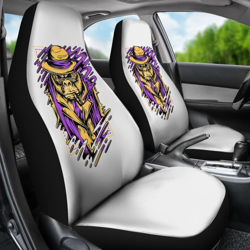 My Smoking Monkey Boss Car Seat Covers