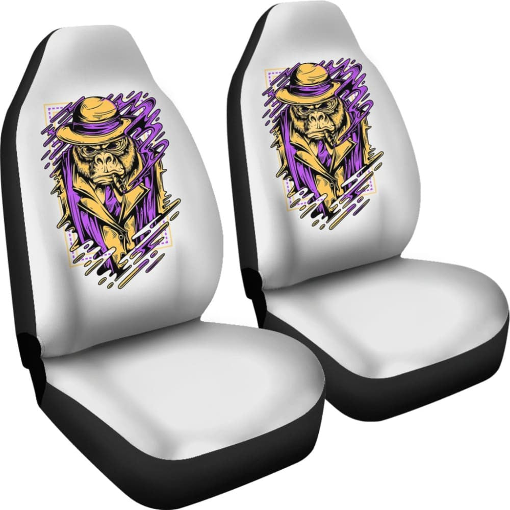 My Smoking Monkey Boss Car Seat Covers