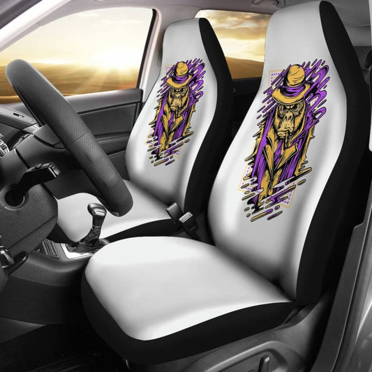 My Smoking Monkey Boss Car Seat Covers