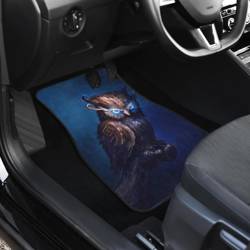 Owl Front And Back Car Mats