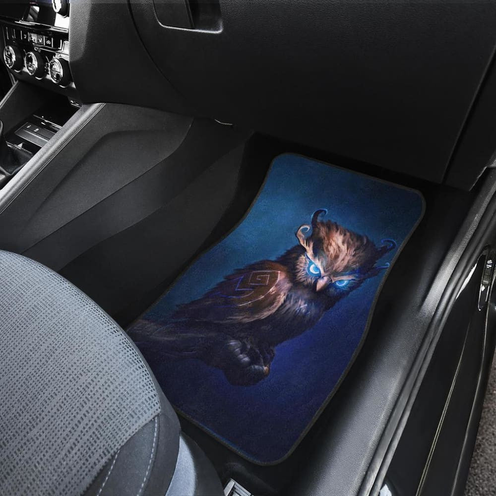 Owl Front And Back Car Mats